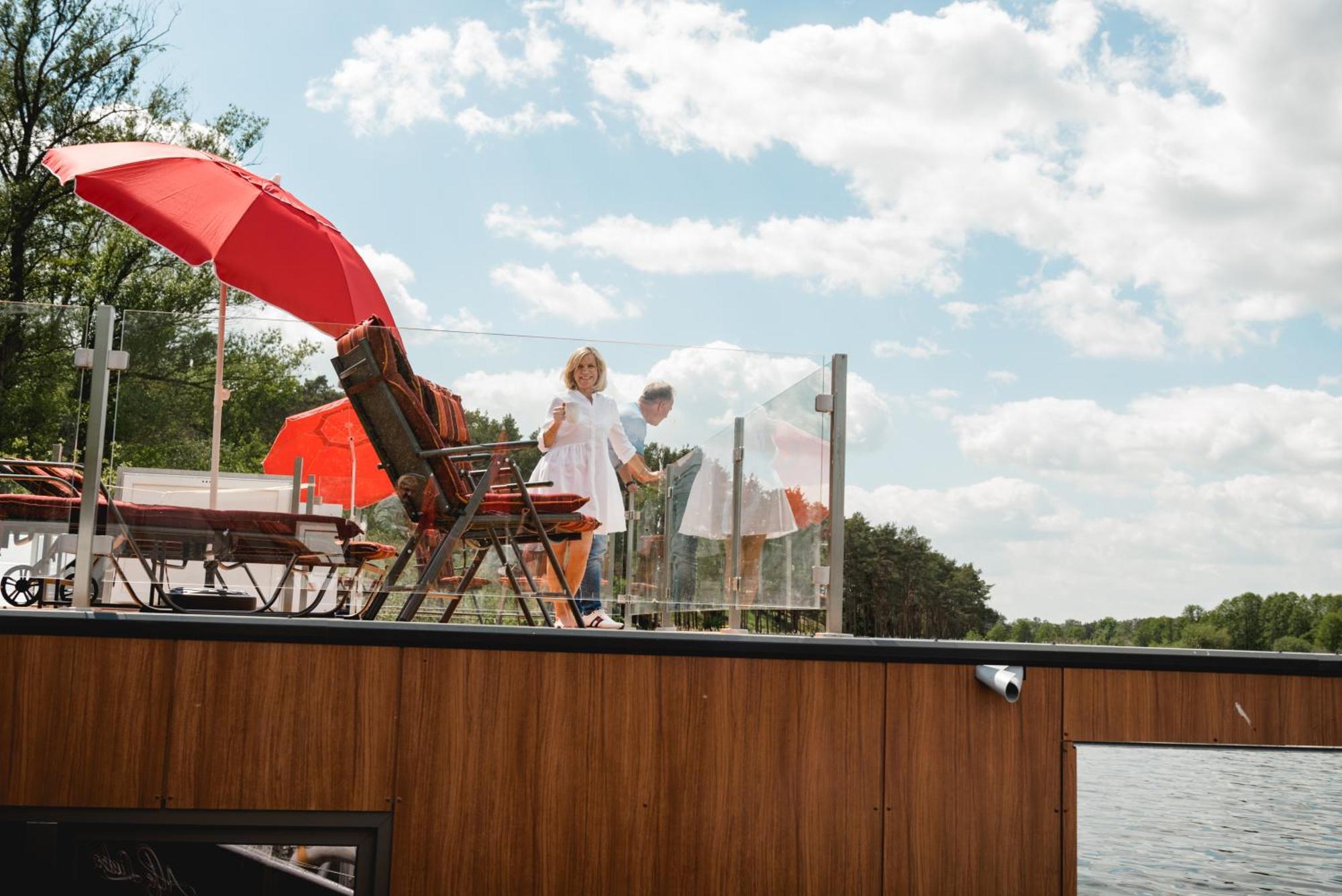 Haus Auf Dem See Elise, Matheo, Mads, Und Jarle Ferchesar エクステリア 写真