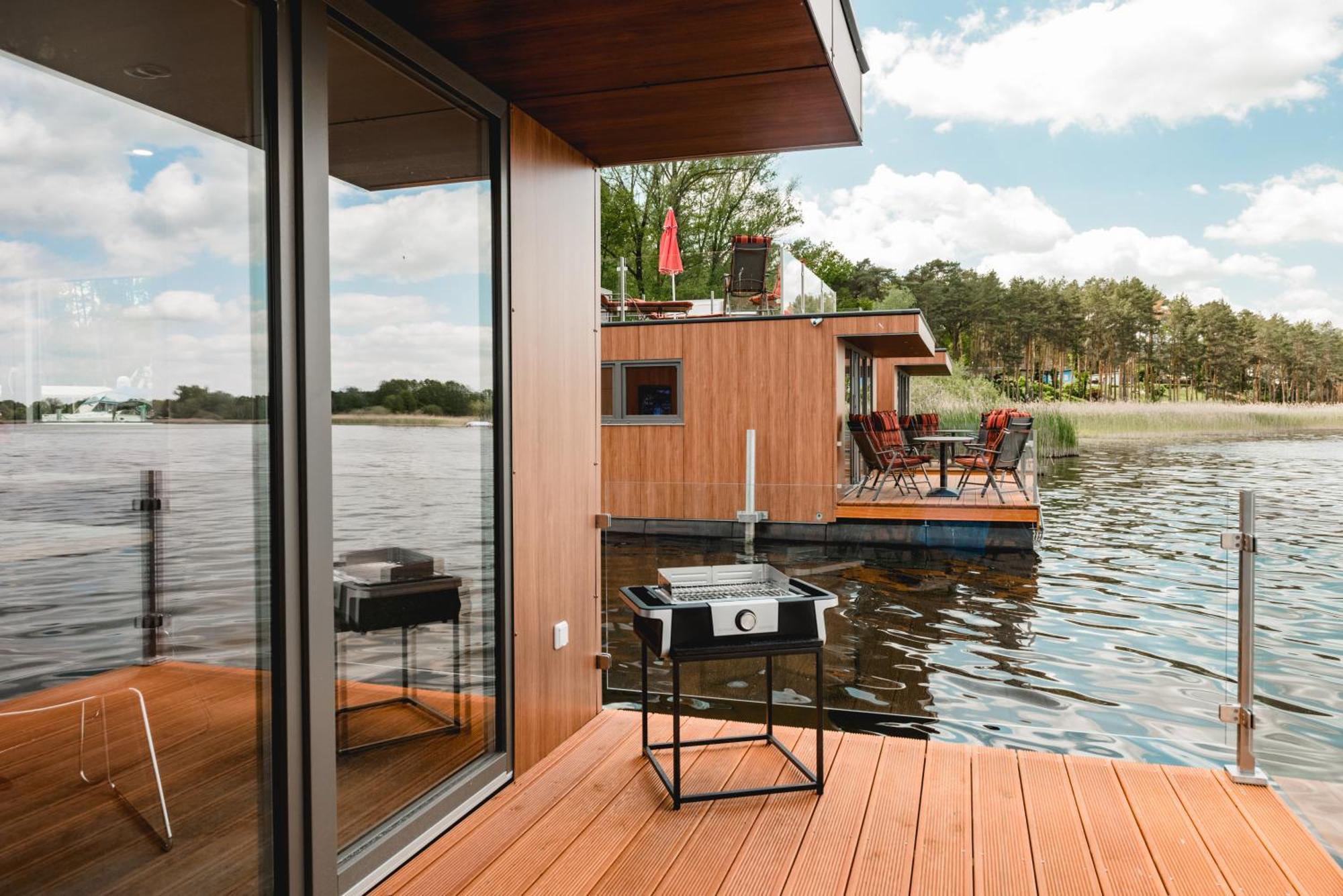 Haus Auf Dem See Elise, Matheo, Mads, Und Jarle Ferchesar エクステリア 写真